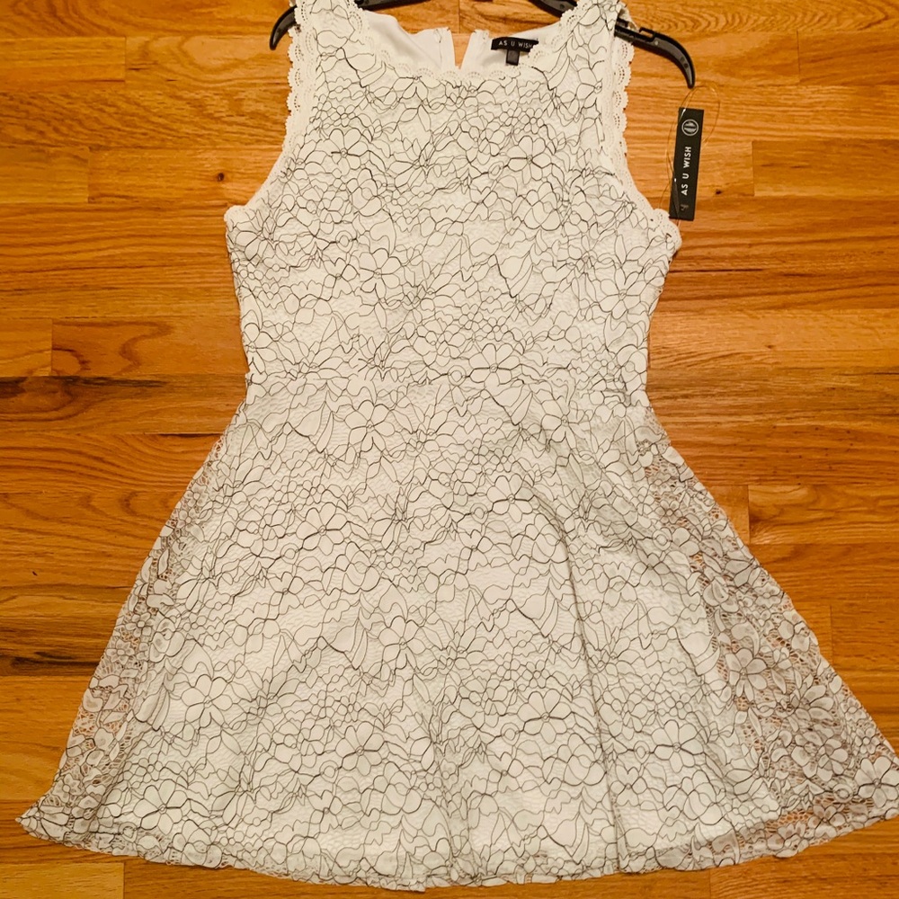 Sleeveless White Midi Dress